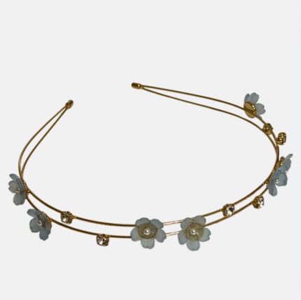 MİNİMAL KİRAZ ÇİÇEKLİ TAÇ