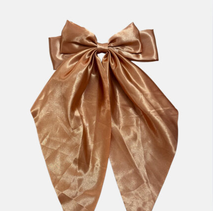 TURUNCU SATEN KUMAŞ UZUN KURDELE TOKA