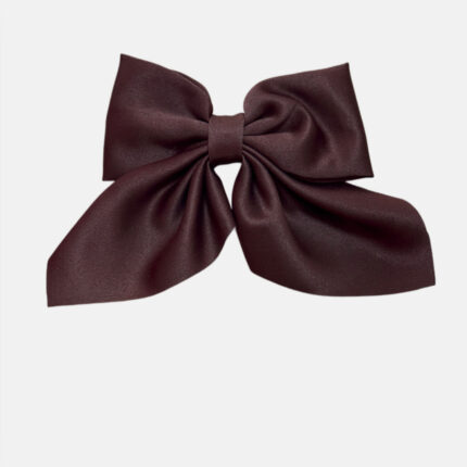 KAHVERENGİ KISA SATEN KURDELE TOKA